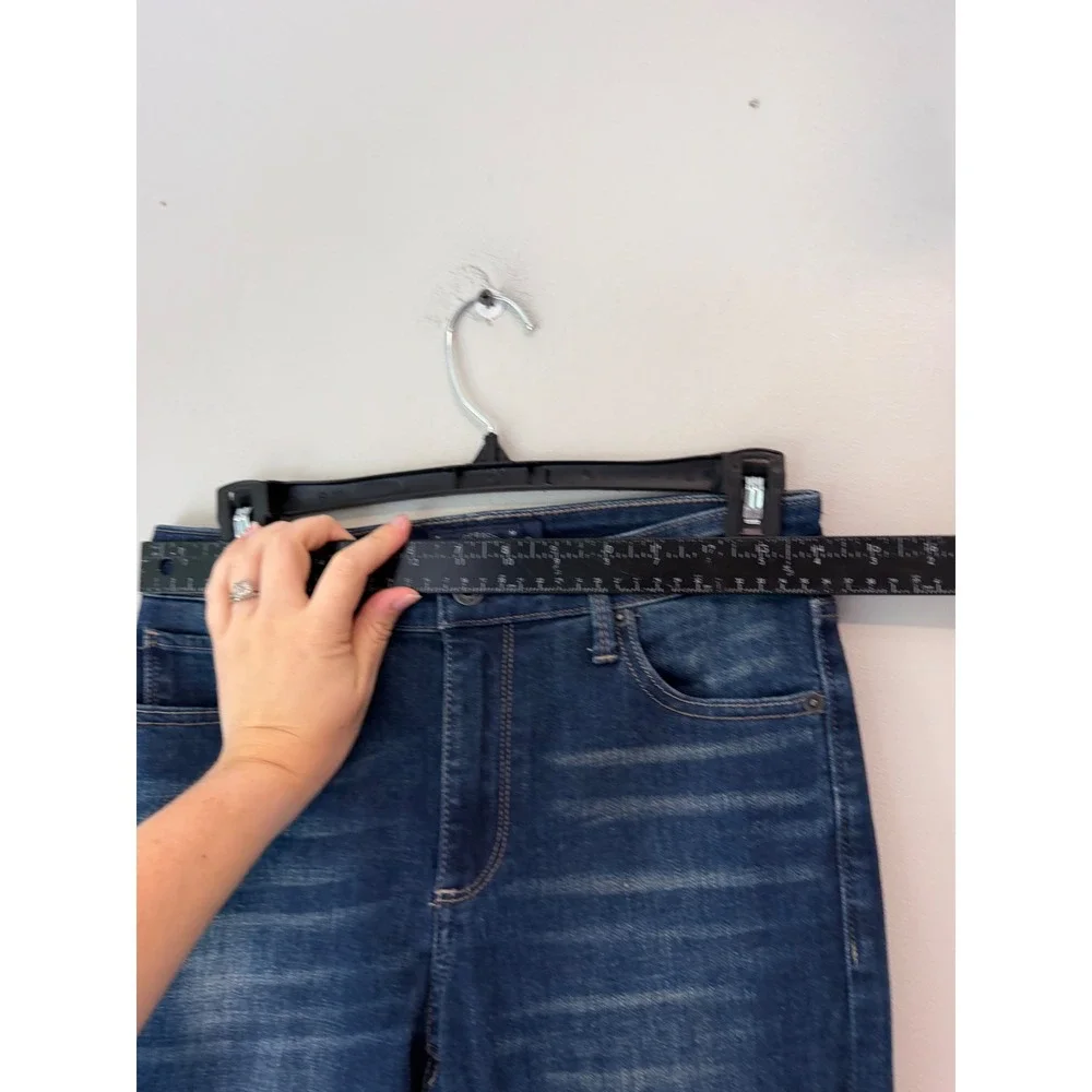 Lucky Brand Women Dark Wash High Rise Skinny Jeans 2/26 Regular Blue Denim